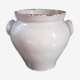 Glazed earth pot