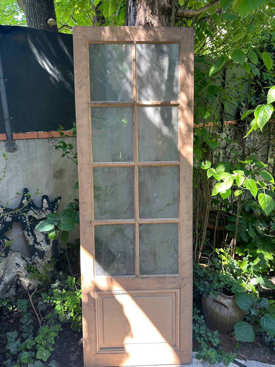 Double-leaf interior French doors