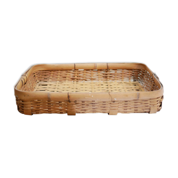 Panier vintage en rotin