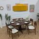 Vintage yellow suspension