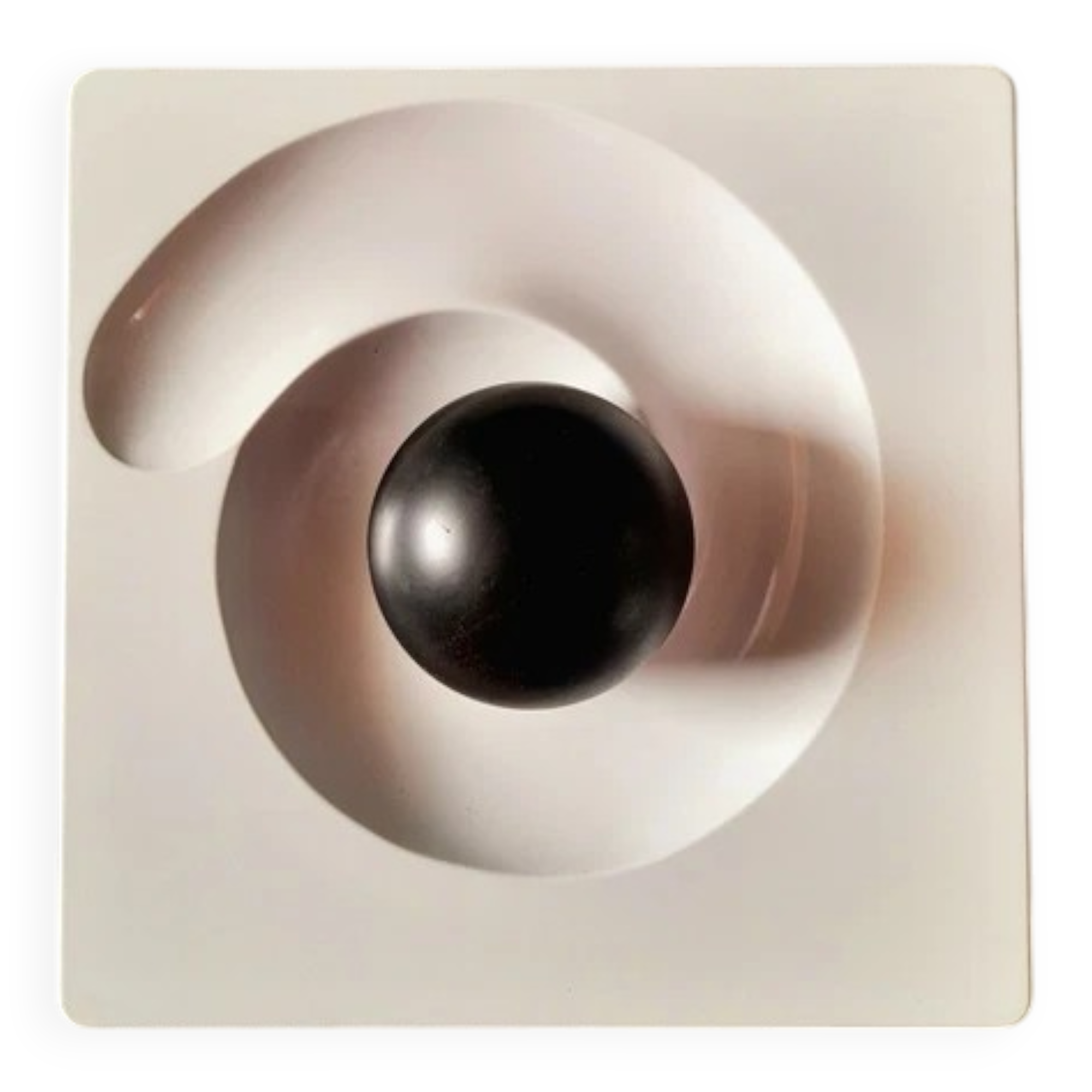 Spiros ashtray, eléonore peduzzi riva for artemide, 1970.