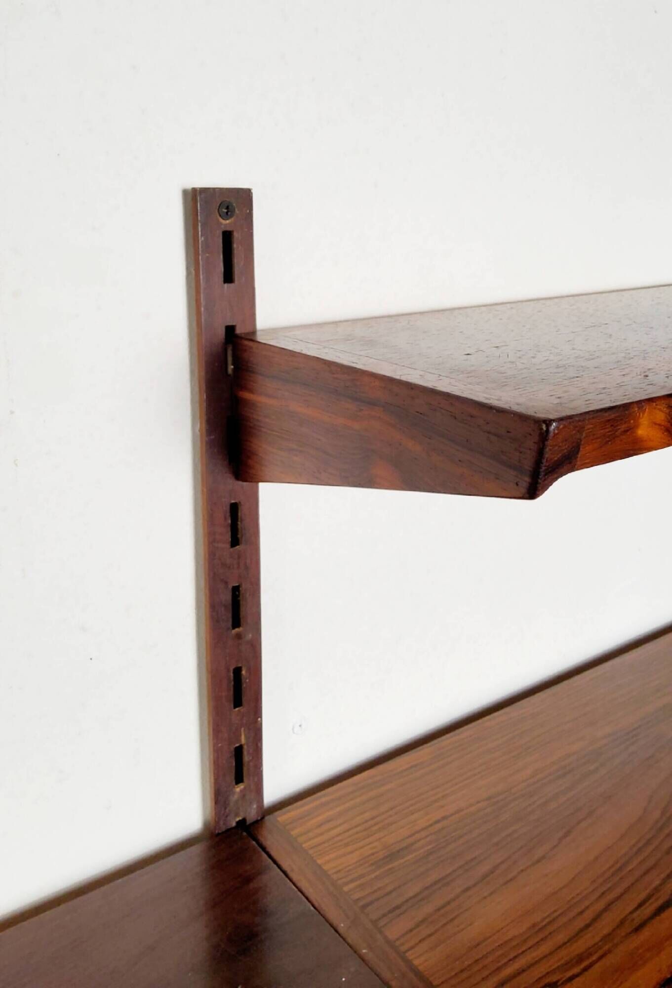 Etagere secrétaire mural scandinave en bois Design Kai Kristiansen