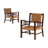 pair of Francis Jordan armchairs