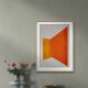 Minimalist geometric painting