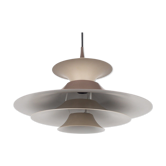 Suspension vintage danoise Radius par Erik Balslev, Fog og Morup, 1977