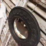 Convex mirror 18.5 cm black