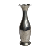 Vintage soliflore vase in tin 95%, 23 cm