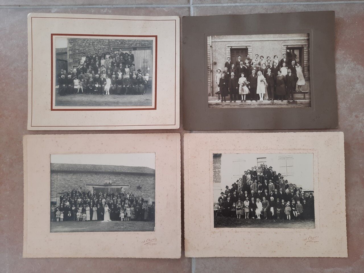 Set of 4 photographs 30s