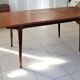 Table design scandinave en teck