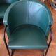 6 leather Club armchairs - Giovanni Erba Italy