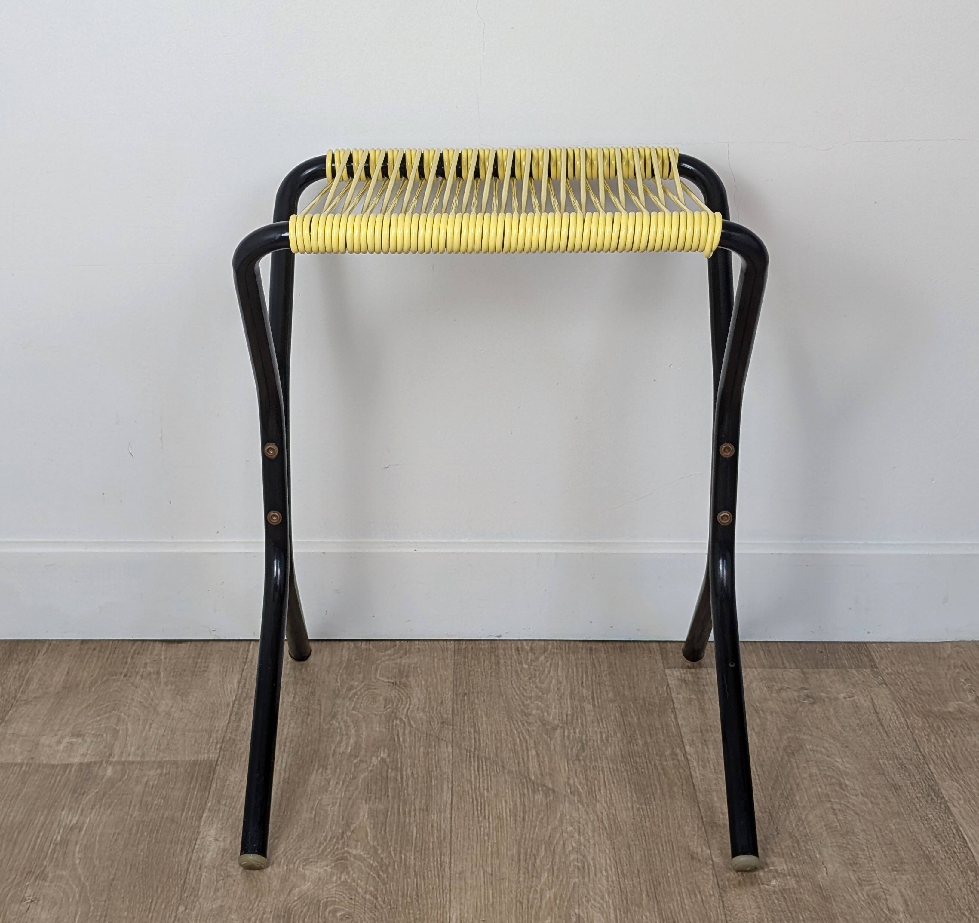 Vintage Scoubidou Stool