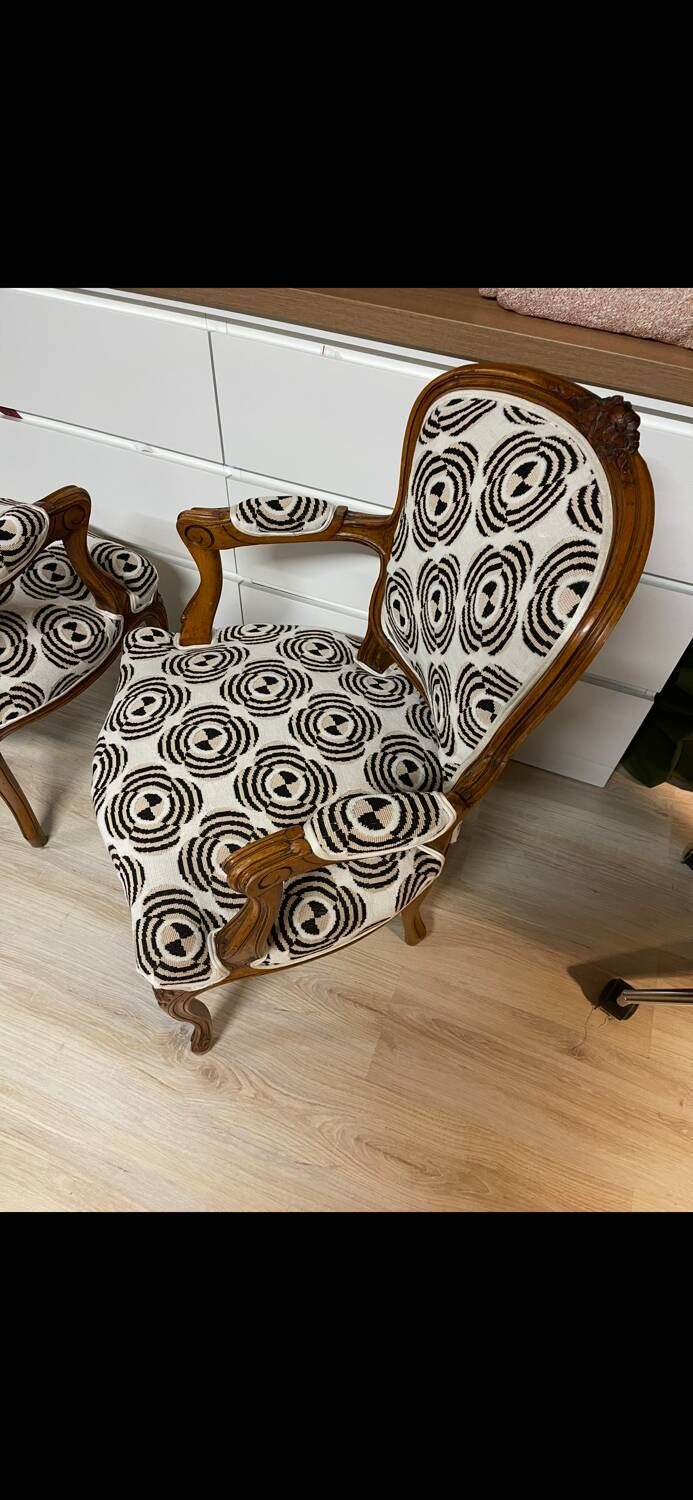 Pair of armchairs