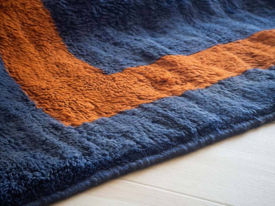 Moroccan wool beni ouarine rug 200x100cm