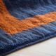 Moroccan wool beni ouarine rug 200x100cm
