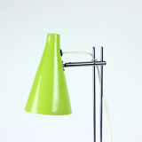 Lampe de table en métal vert par Lidokov, Tchécoslovaquie 1960s