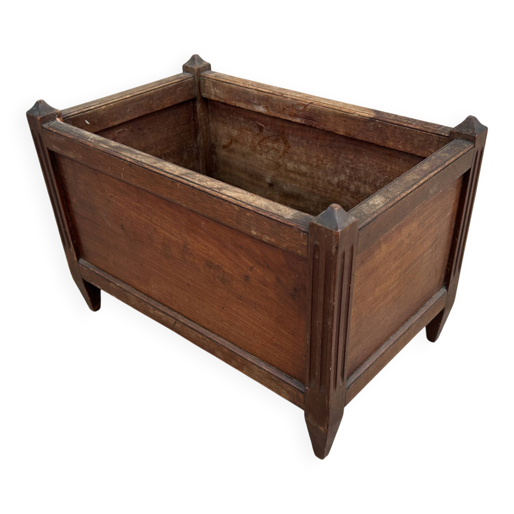 Jardinière en bois ancienne