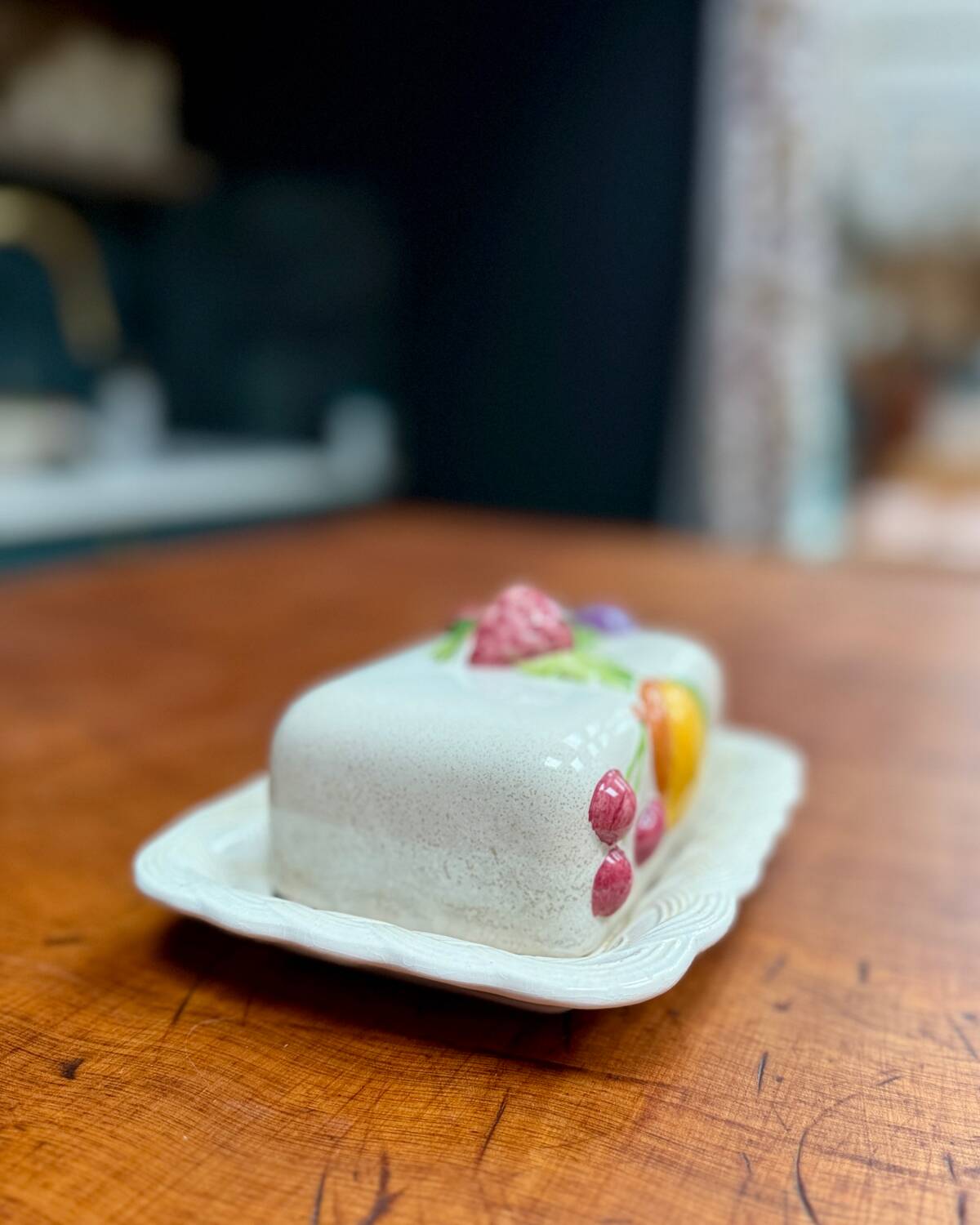 FG Butter Dish in Slush