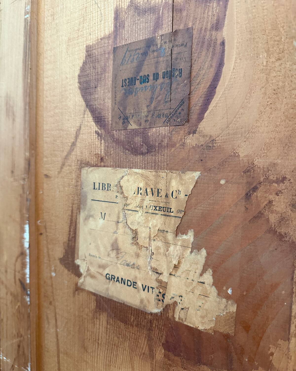 Vintage school glass cabinet (renovated)