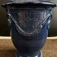 Traditional blue enamelled Anduze vase – Model No. 3 - 3