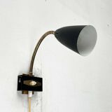 Modern mid-century wall lamp with a swan neck by Aris, Finland, 1950s