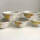 set of 5 coffee cups Badonviller 30-40s
