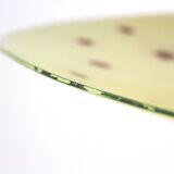 Large Vintage Czechoslovakian Opaline Glass Pendant Lights, 1970s, Set of 2