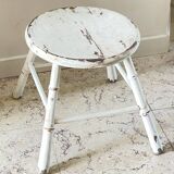 Antique bamboo stool