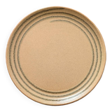 Sarguemines stoneware plate - Artisan d'art