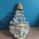 Hot air balloon wall lamp tassel crystal molded brass base dp 0523058
