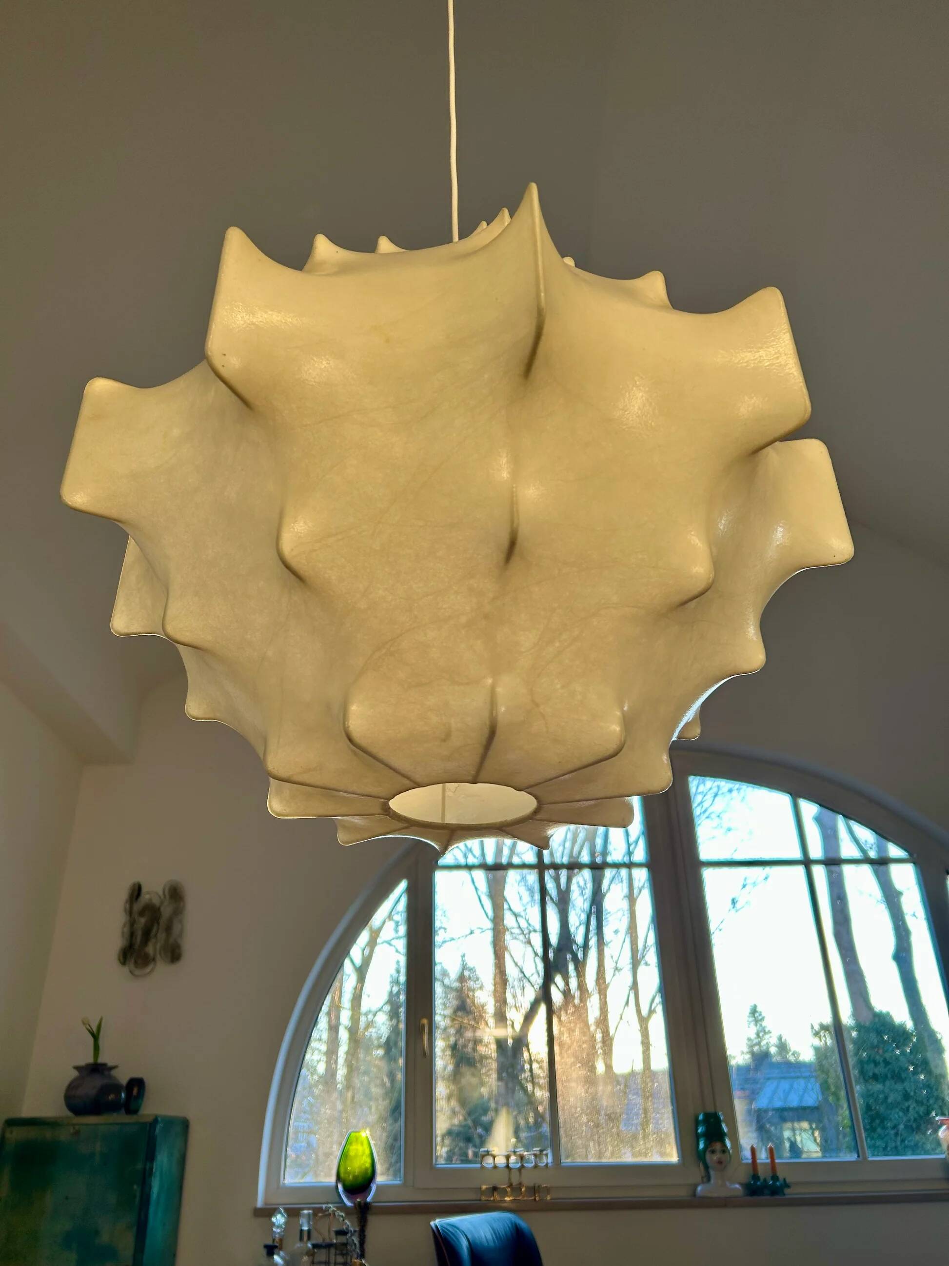 Cocoon by Goldkant, Germany, 1960s in the style of Taraxacum S by Castiglioni FLOS.