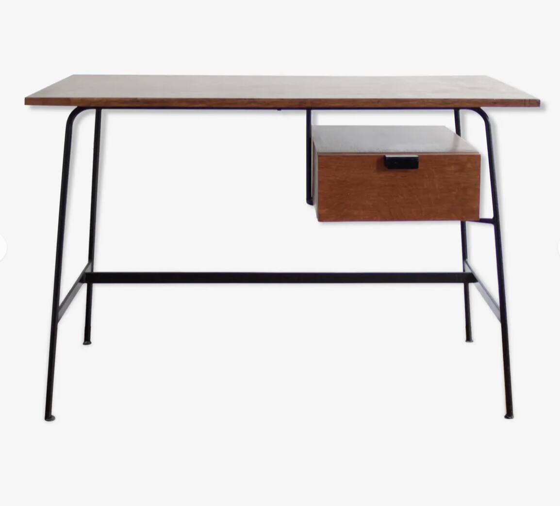 Desk by Pierre Paulin edition Thonet Ref. CYF834PC