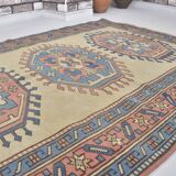 Oushak Vintage Handmade Area Rug