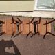 Lot of 6 wooden bistro chairw German