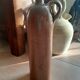 Old stoneware bottle