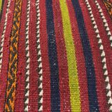 Vintage turkish kilim cushion cover , 55 x 55 cm