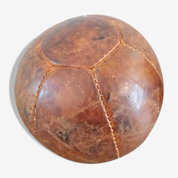 Fitness leather ball