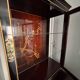 Large Asian Showcase in Black and Gold Lacquer - Display Cabinet