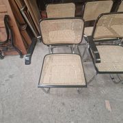 12 chaises cesca par Marcel Breuer
