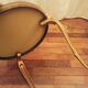 Round side table