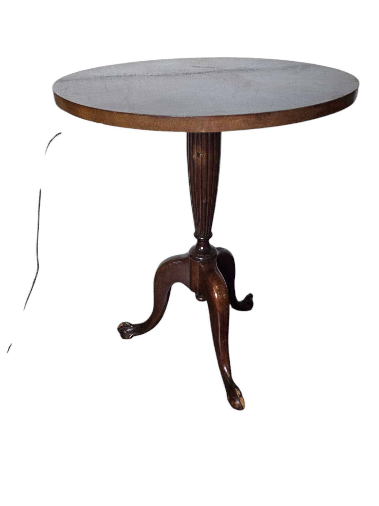 English Style Mahogany Pedestal Table