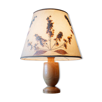 Lampe herbier vintage 1970