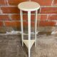 Sellette ancienne tripode art déco bois blanc vintage