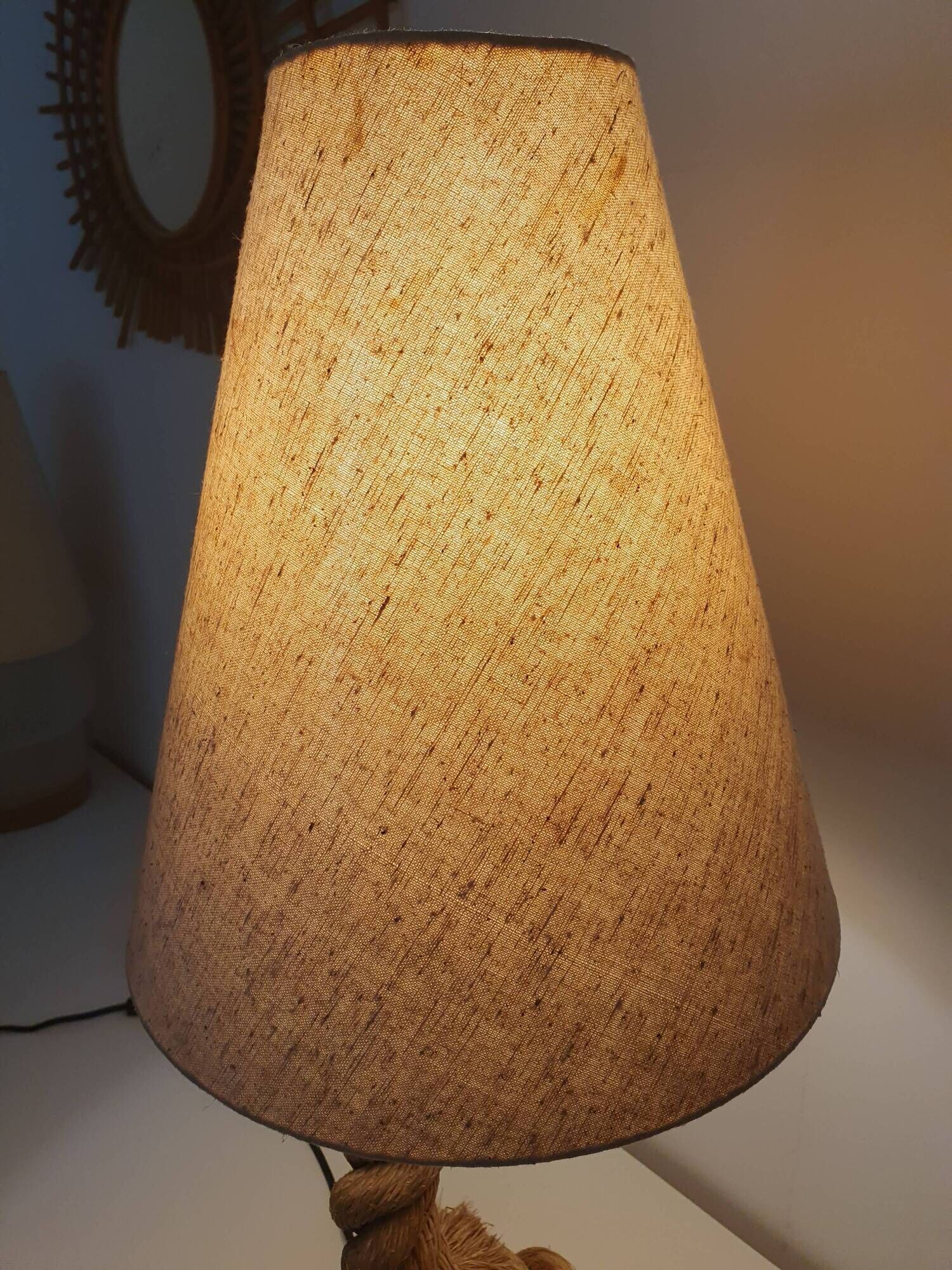 Artisanal rope lamp 60/79