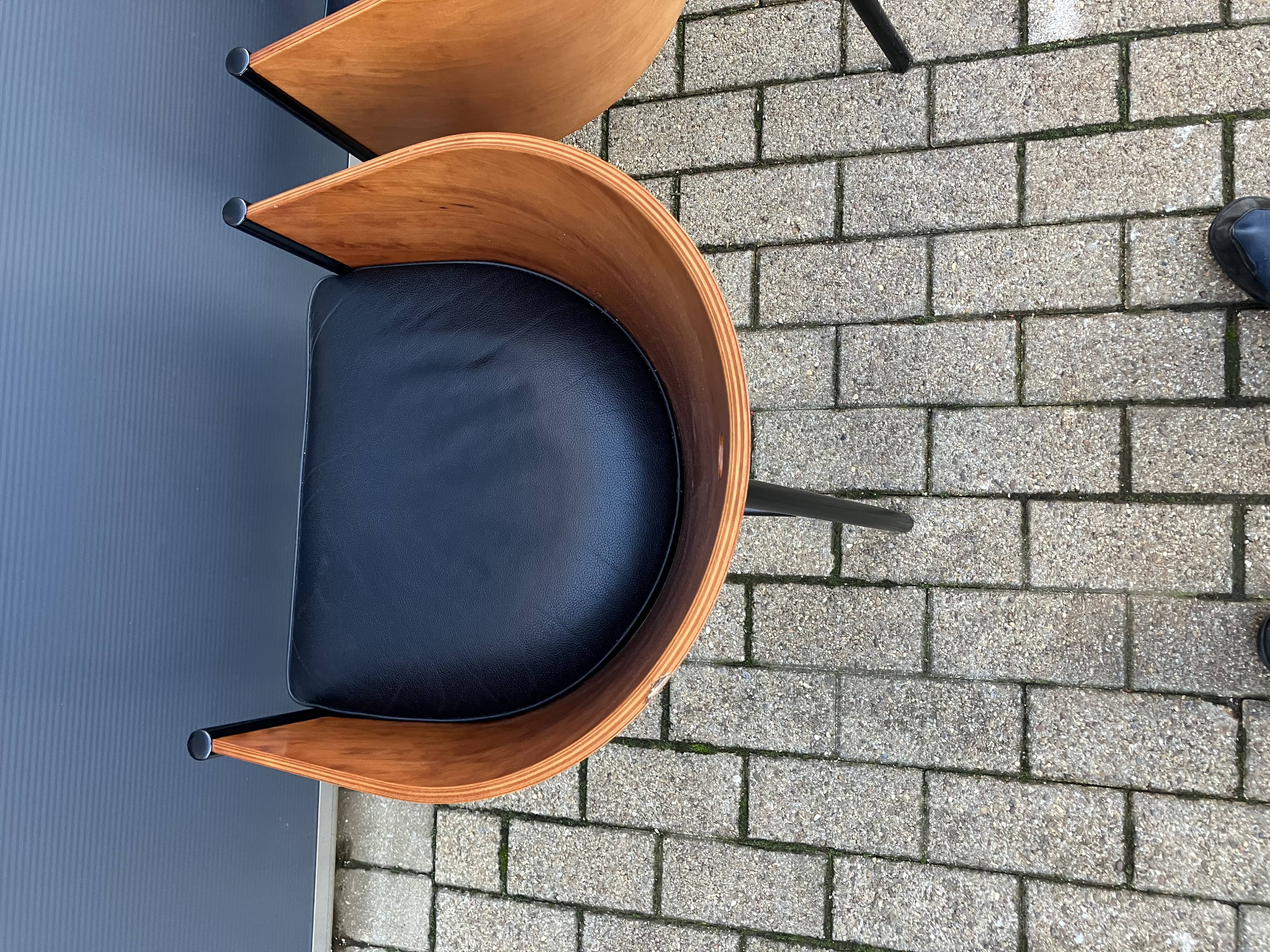 4x originaux chaises Costes Philippe Starck Aleph Driade