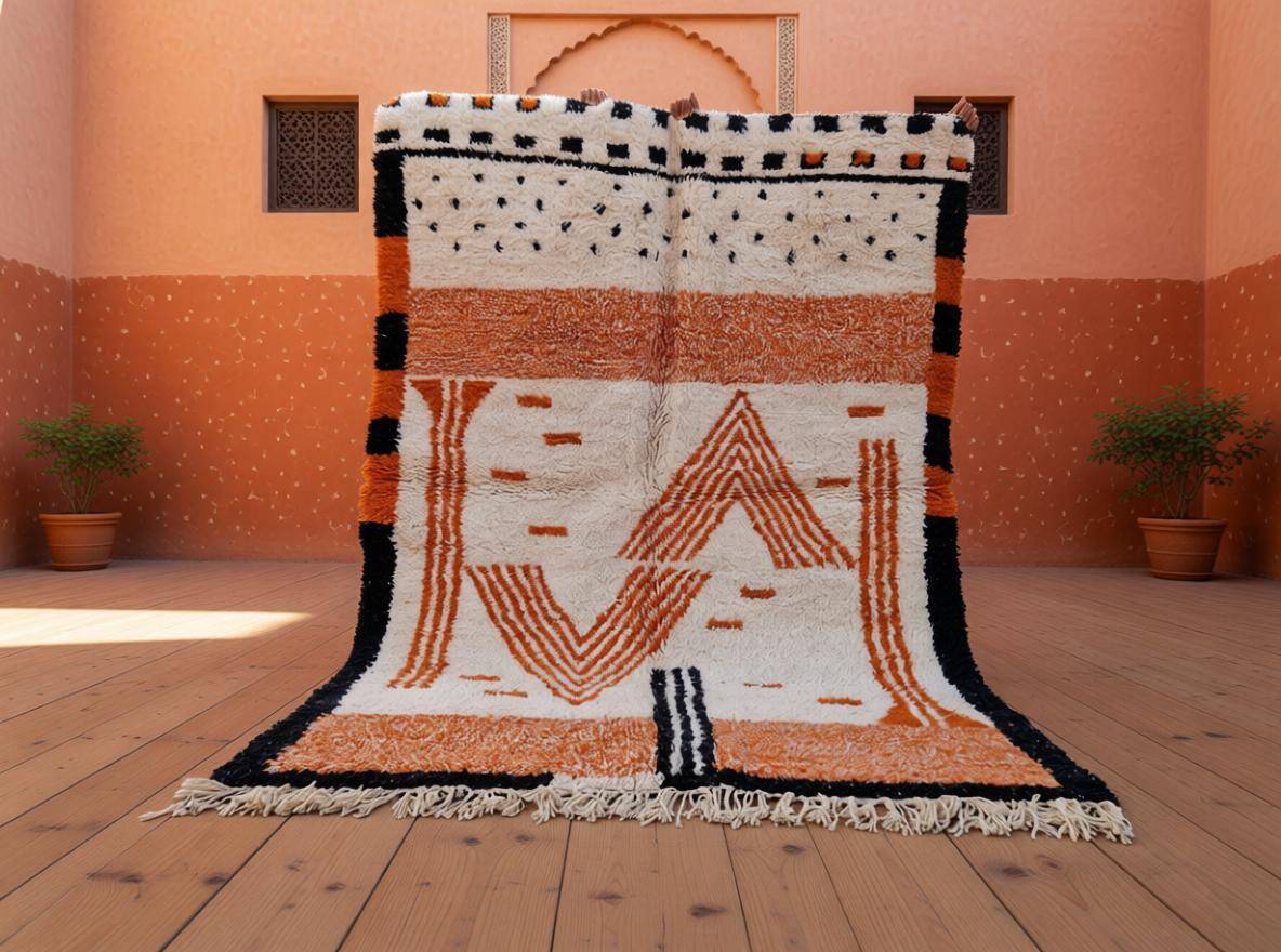 Moroccan handmade rug 2.5 x 1.5 m