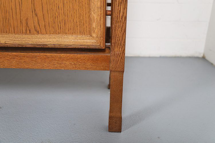 Vintage 60's German oak sideboard