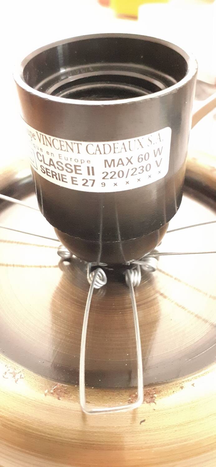 Vintage Murano Globe Lamp