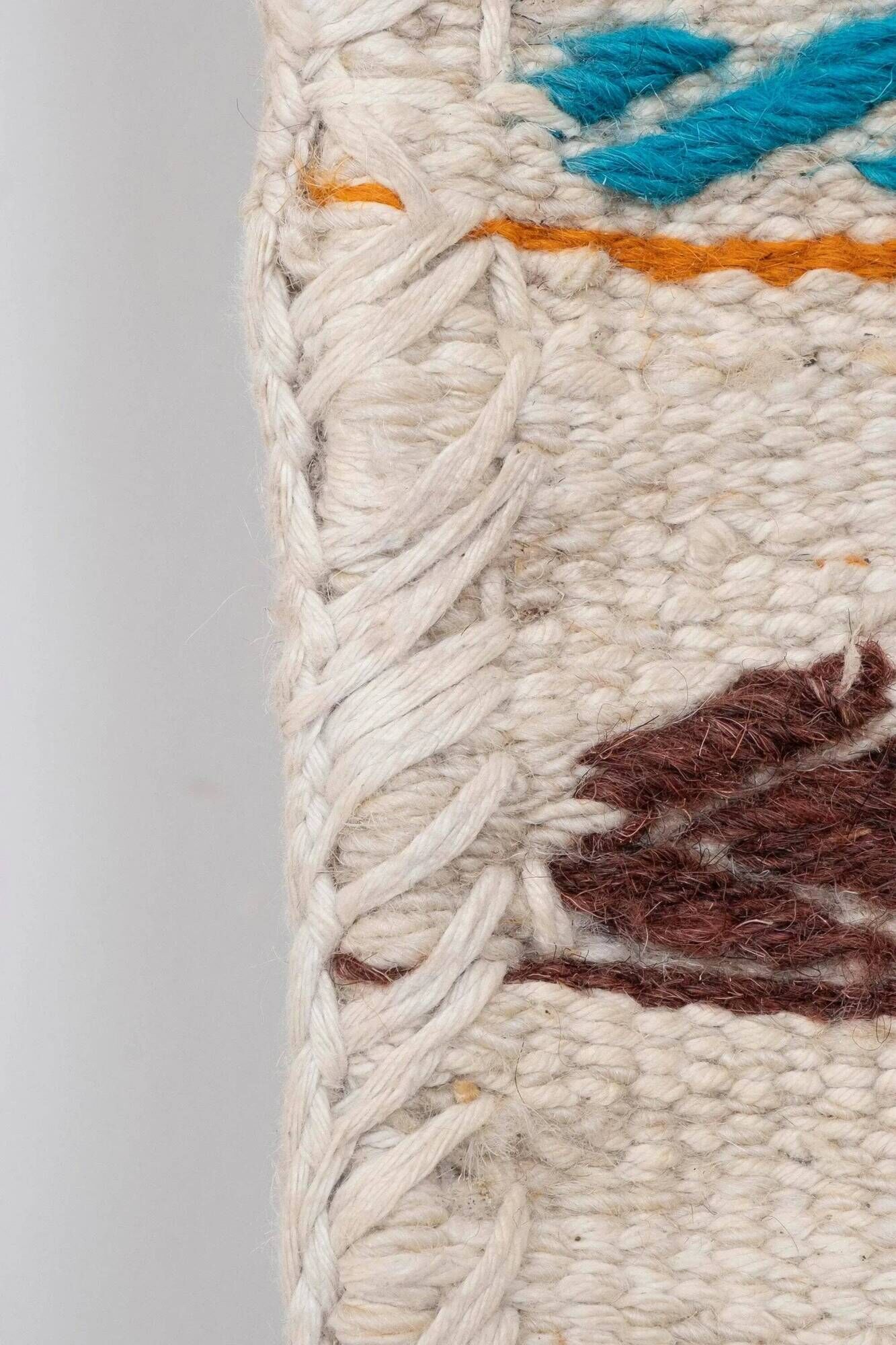 Vintage Turkish kilim, handwoven, 76x156 cm.