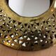 Miroir rond laiton Oriental 28 cm