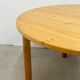 Table de repas ronde en pin